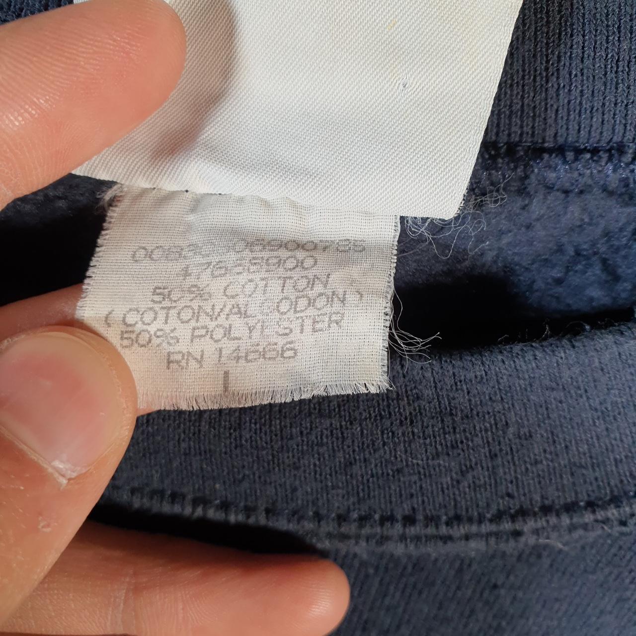 Vintage Lee Super Blend Sweatshirt Men’s Large Navy Blue USA Uconn Dad