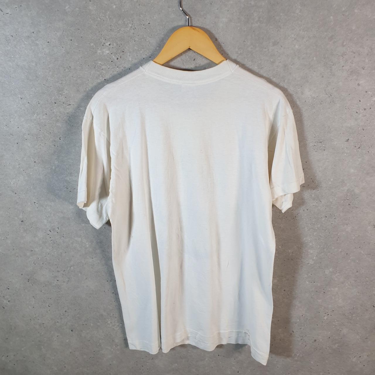 Vintage Fruit of the Loom Arizona Cactus 1992 USA Single Stitch T Shirt Men’s Large White