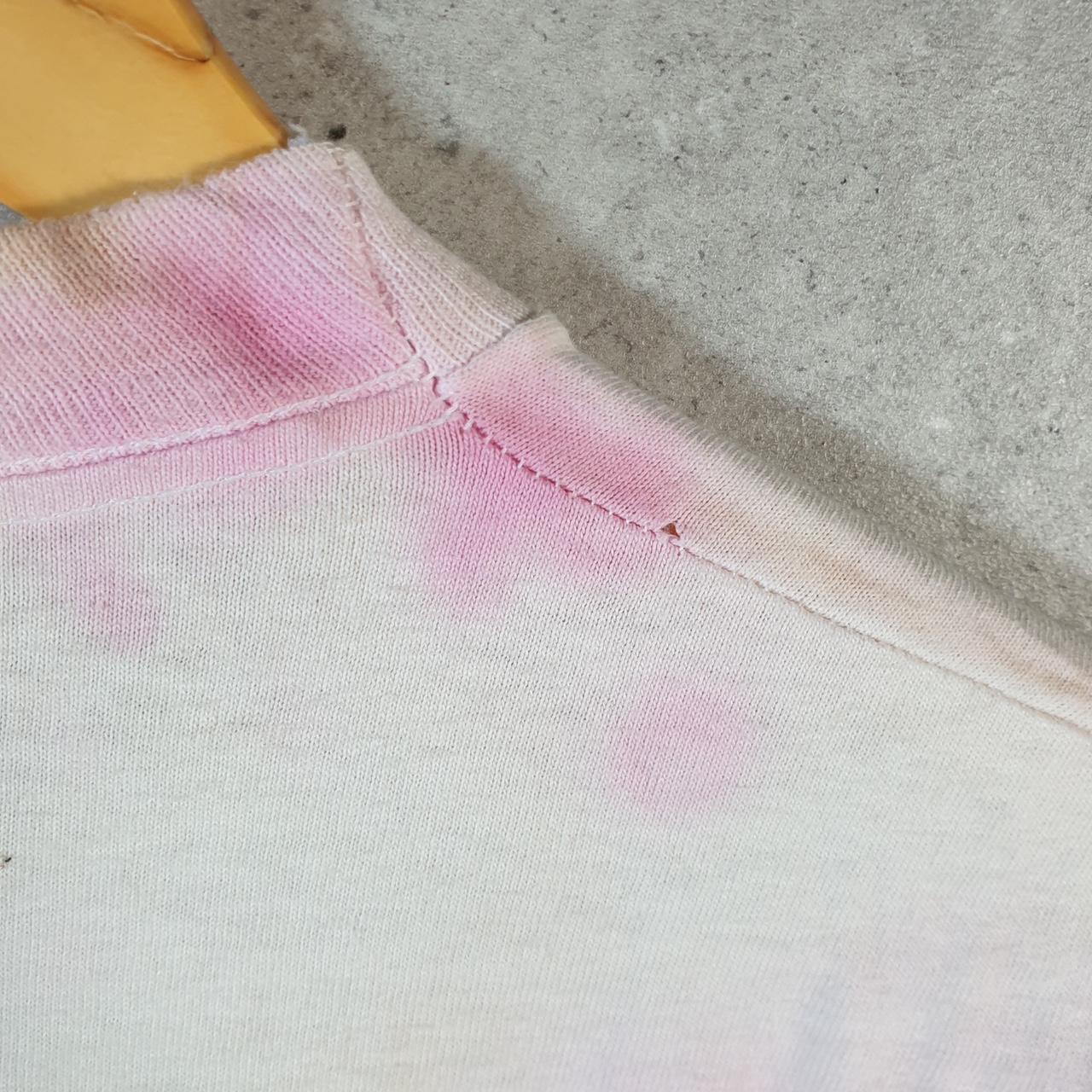 Vintage Fruit of the Loom Purdue University 90s USA Single Stitch T Shirt Men’s Medium Pink C8399