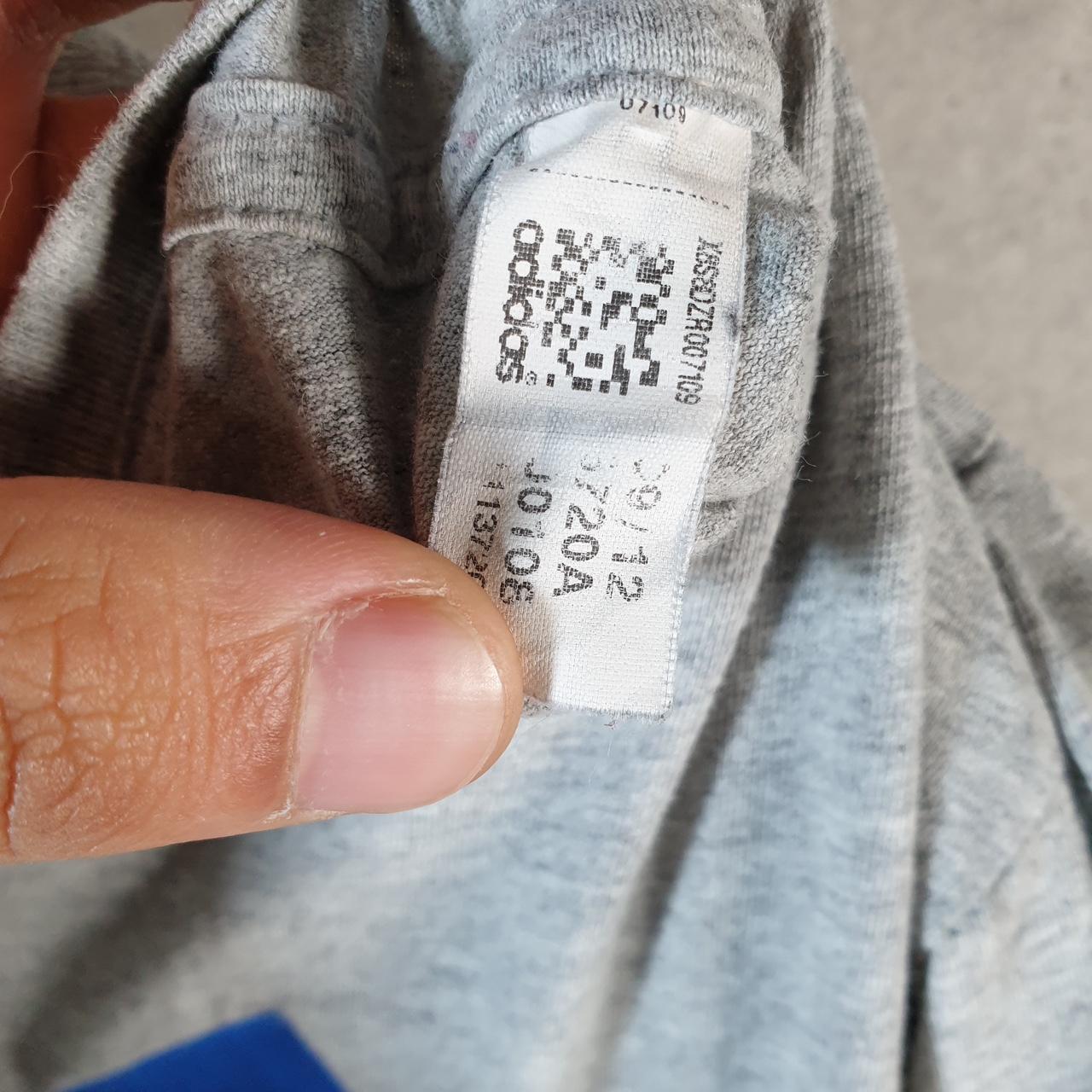 Vintage Adidas Go Tee T Shirt Men’s Large Grey Three Stripes Athletic