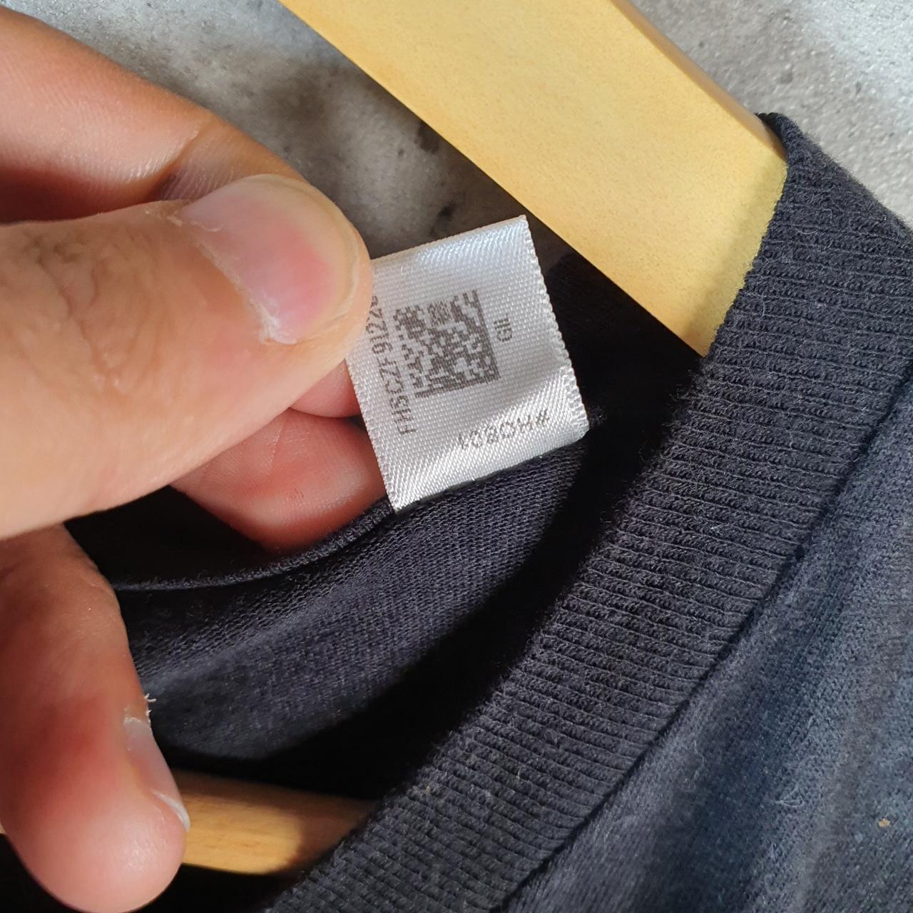 Vintage Adidas Go Tee T Shirt Shirt Men’s Large Black Three Stripes Logo Athletic