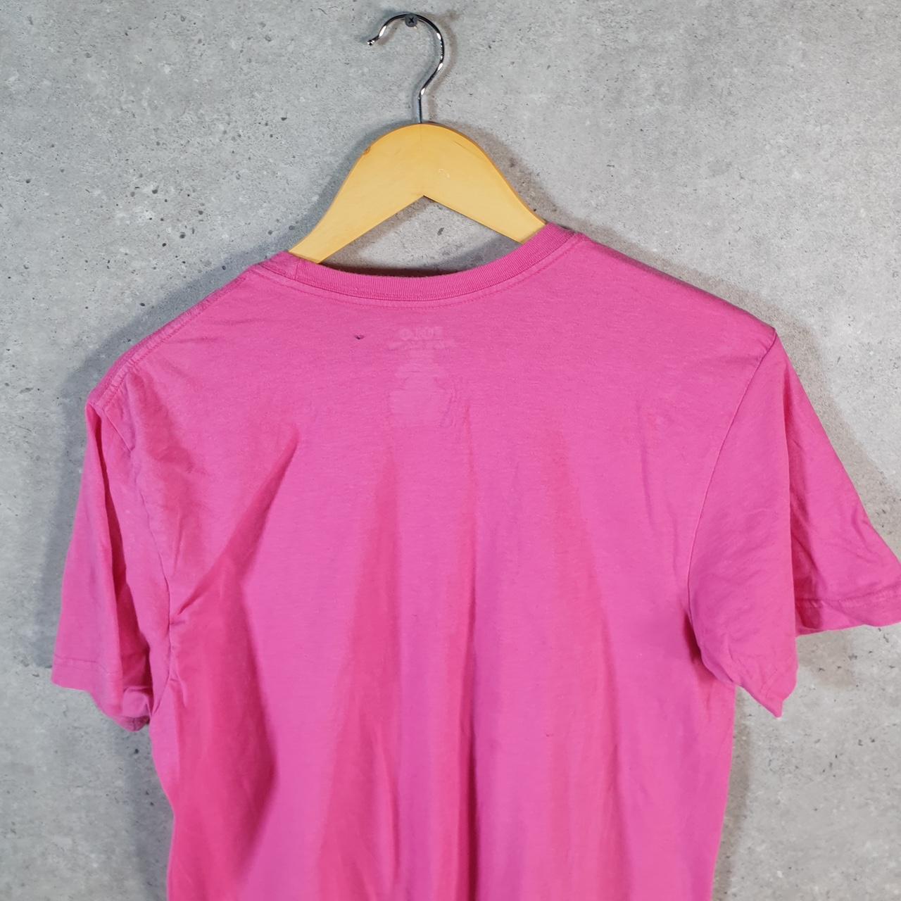 Vintage Ralph Lauren Polo T Shirt Men’s Medium Pink Embroidered Classic Fit Pony C8592