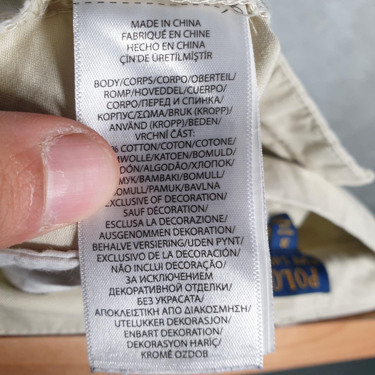 Vintage Ralph Lauren Polo Shorts Jorts Chino Cargo Womens W30 Beige Baggy Cotton