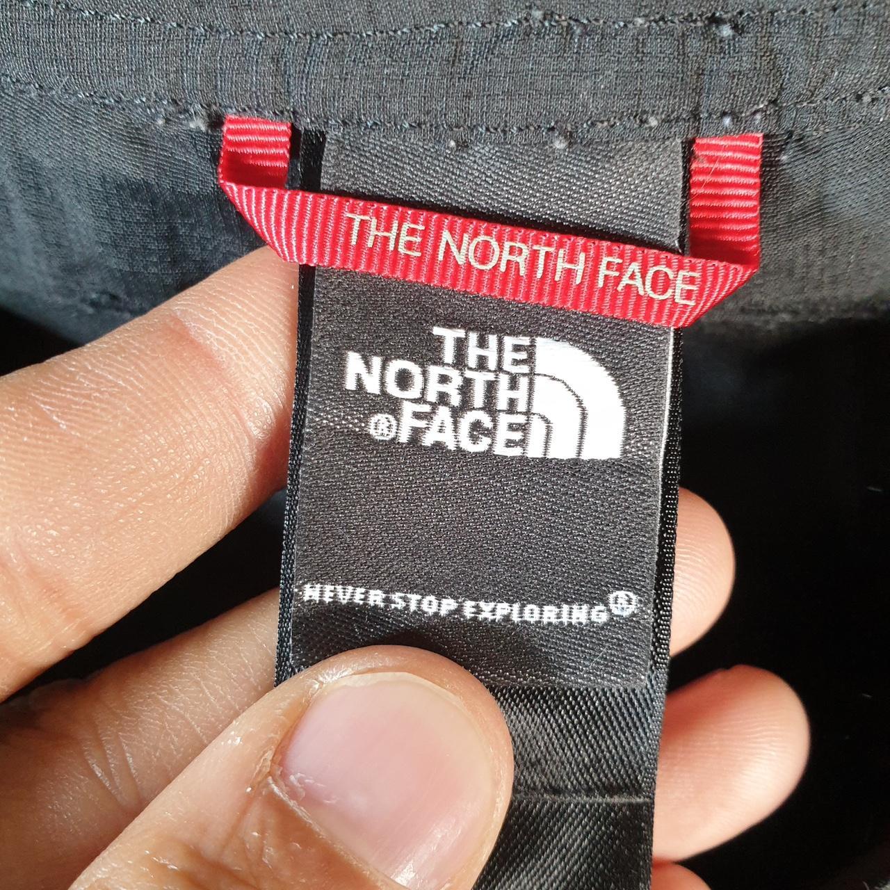 Vintage The North Face TNF Shorts Jorts Chino Cargo Womens UK12 Black Baggy Cotton