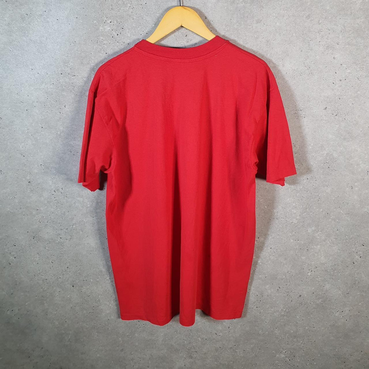 Vintage Hanes New Orelans Jazz 90s USA Single Stitch T Shirt Men’s XL Red C9539