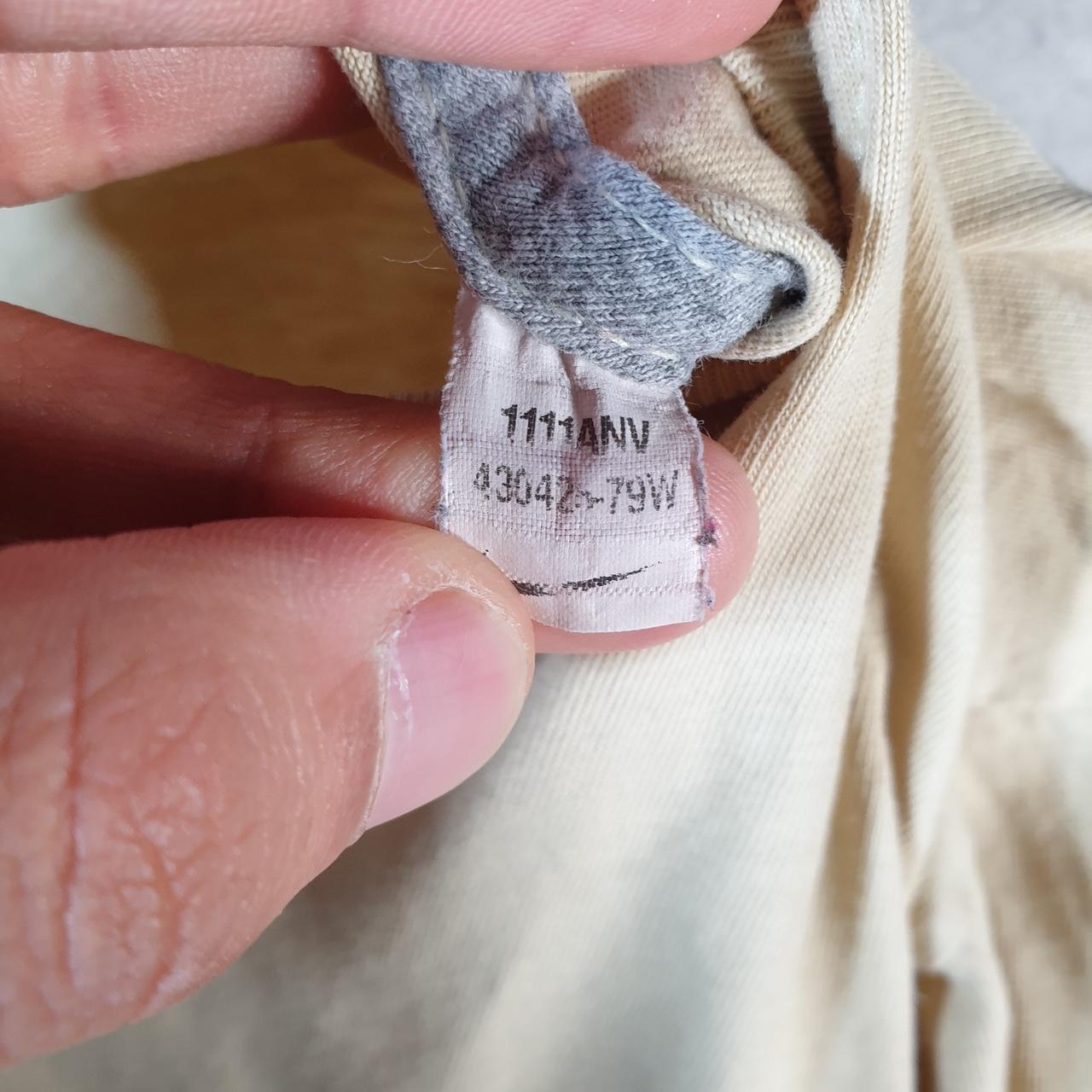 Vintage Nike T Shirt Men’s Medium Brown Embroidered Single Swoosh Logo Athletic