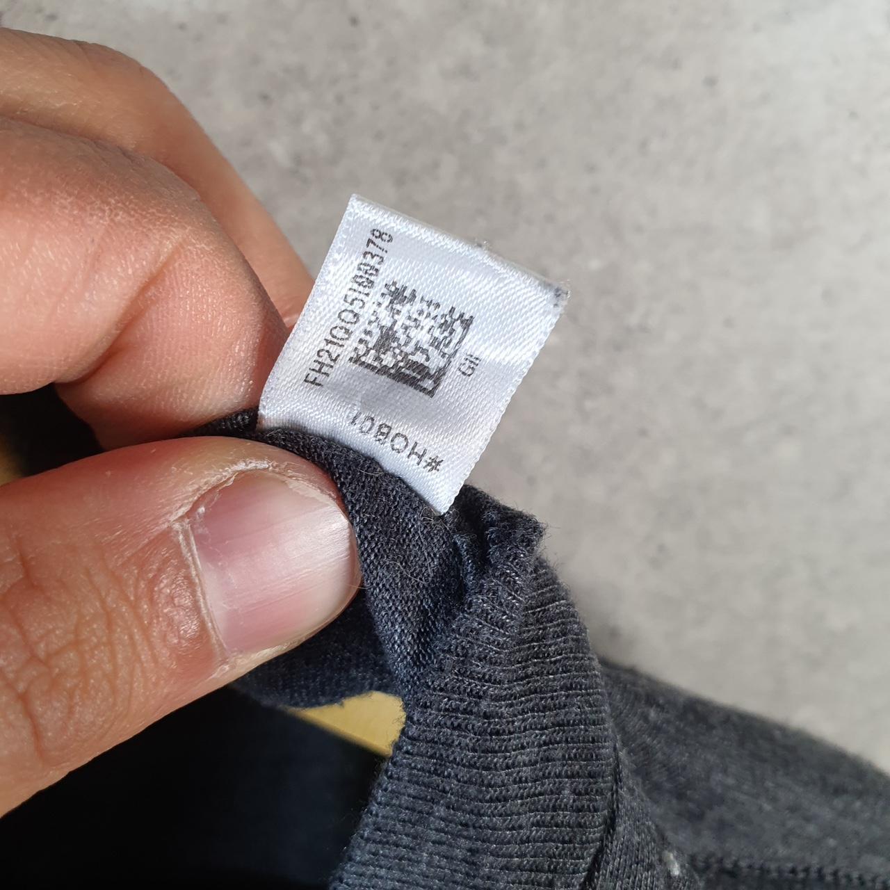 Vintage Adidas Spellout T Shirt Mens Large Grey Three Stripes Logo Athletic