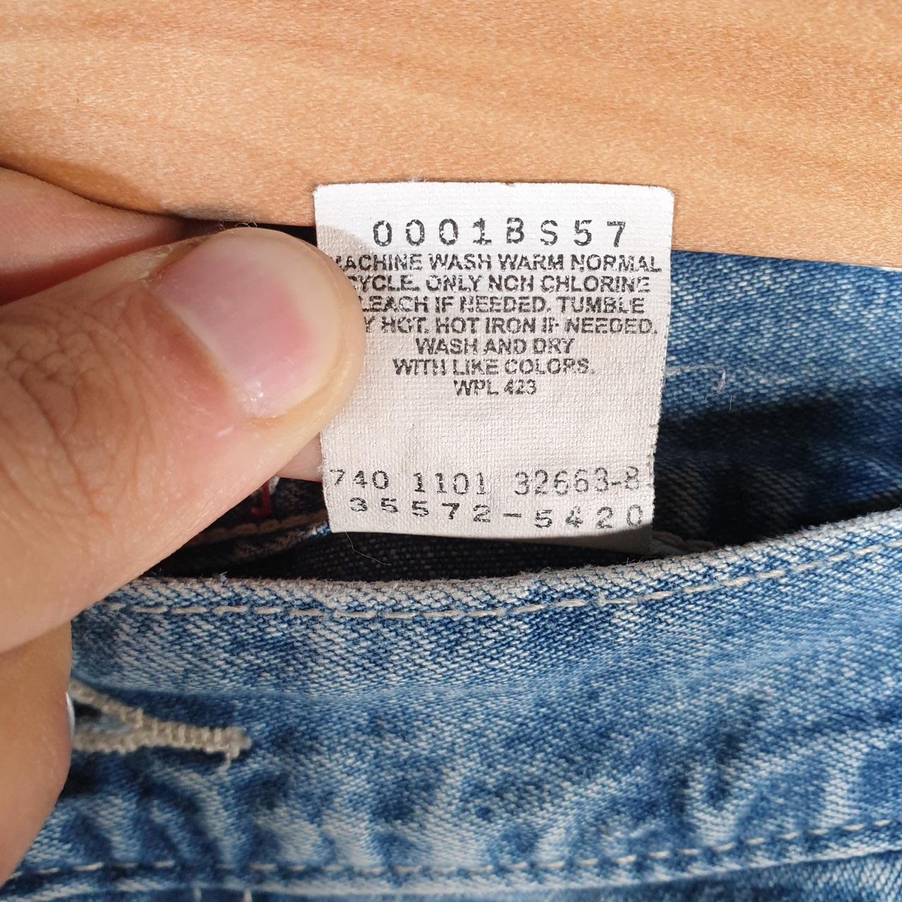 Vintage Levi’s Baggy Shorts Jorts Cargo Mens W36 Blue Relaxed Denim