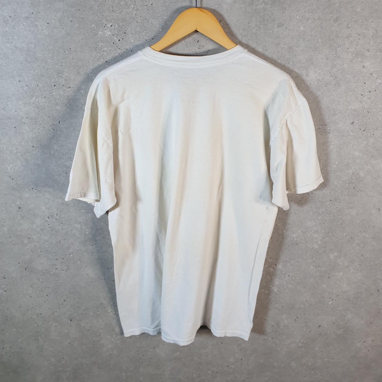 Vintage Hurley Graphic T Shirt Men’s Large White Casual Sports Logo Athletic