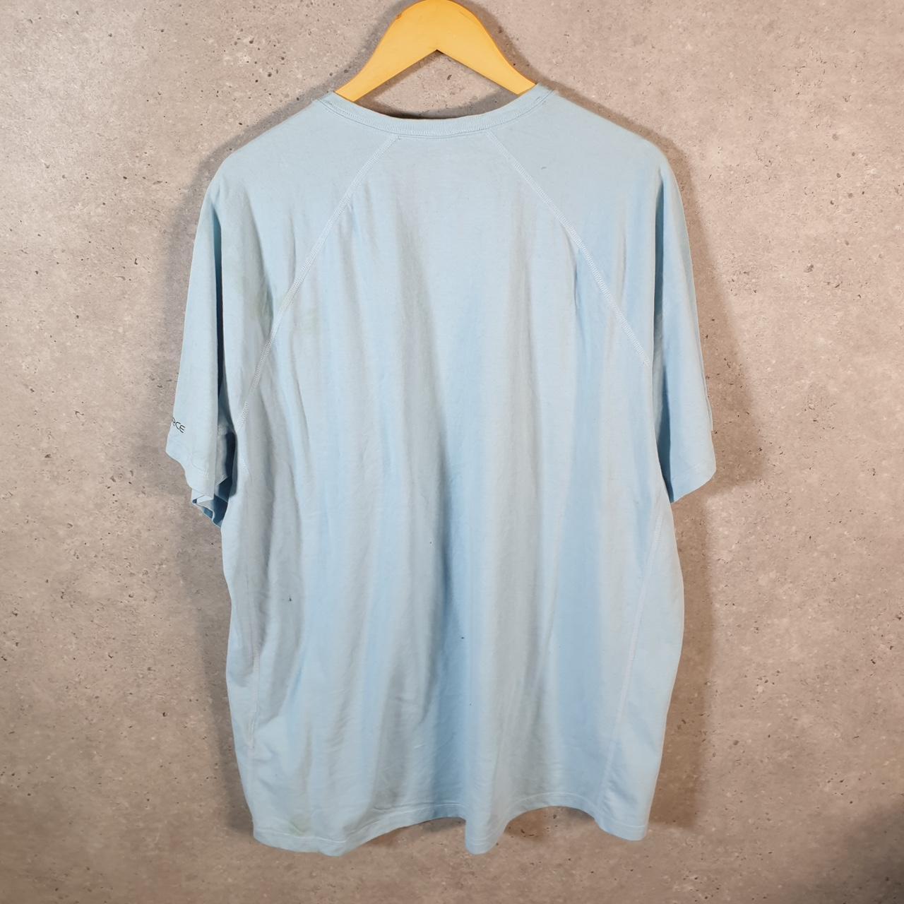 Vintage Carhartt Pocket T Shirt Men’s XL Blue Workwear Chore Utility Relaxed Fit