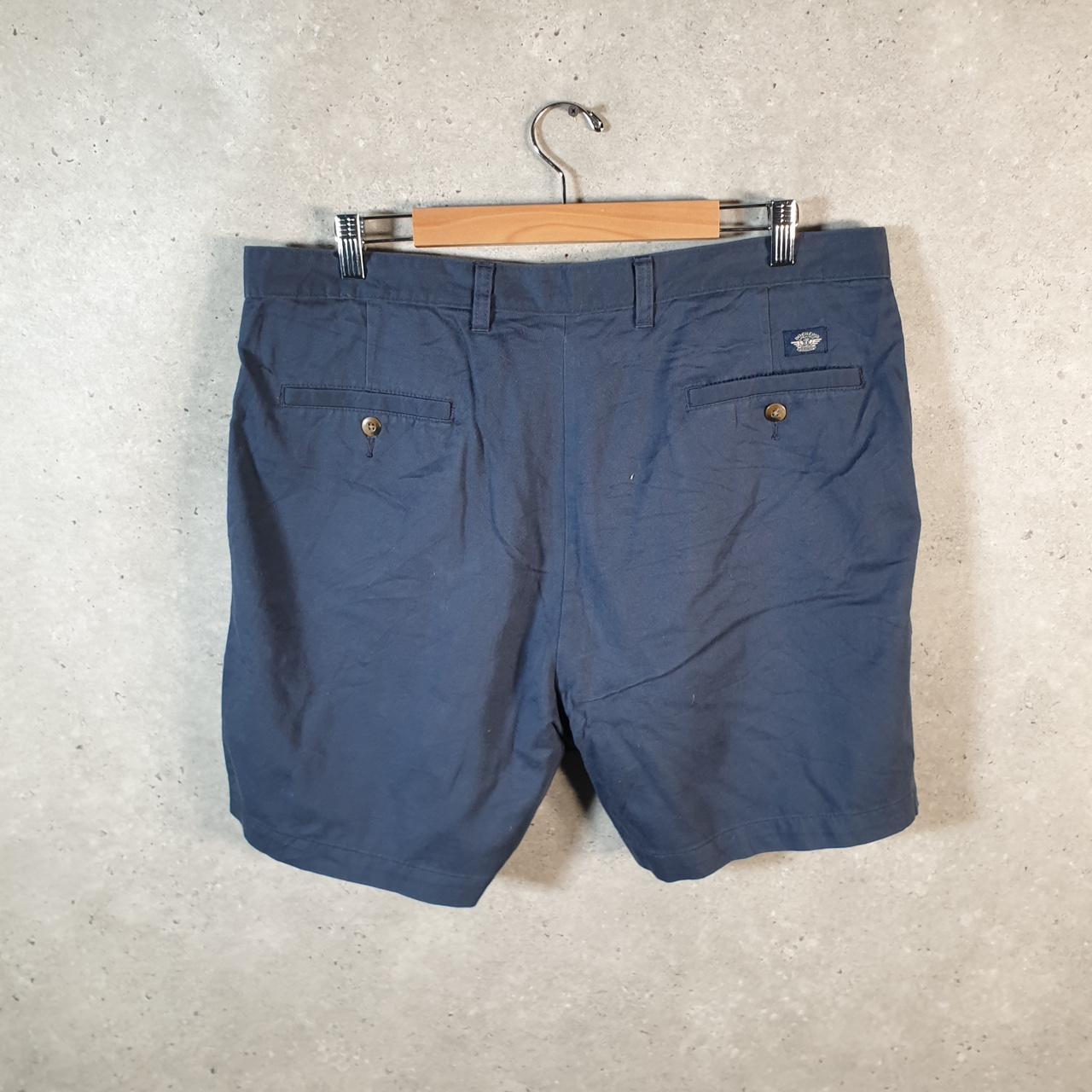 Vintage Dockers Shorts Jorts Cargo Men’s W38 Navy Blue Baggy Cotton