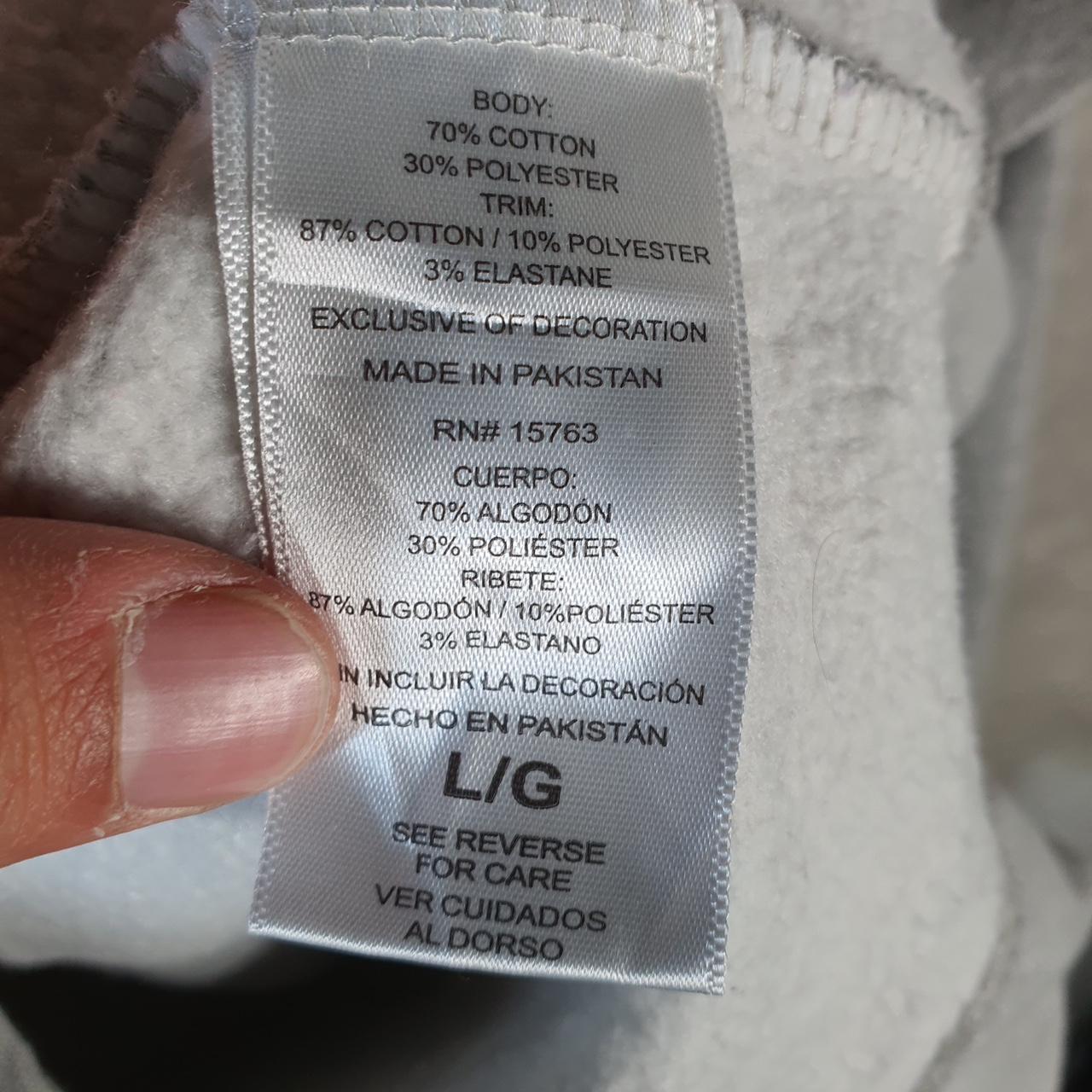 Vintage Champion Hoodie Men’s Large Grey Pro Sport Spellout Pullover