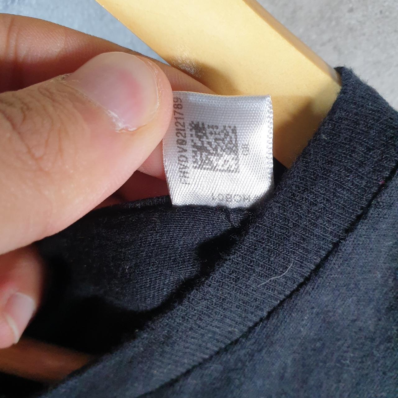 Vintage Adidas Go To Tee T Shirt Men’s XL Black Three Stripes Athletic Logo