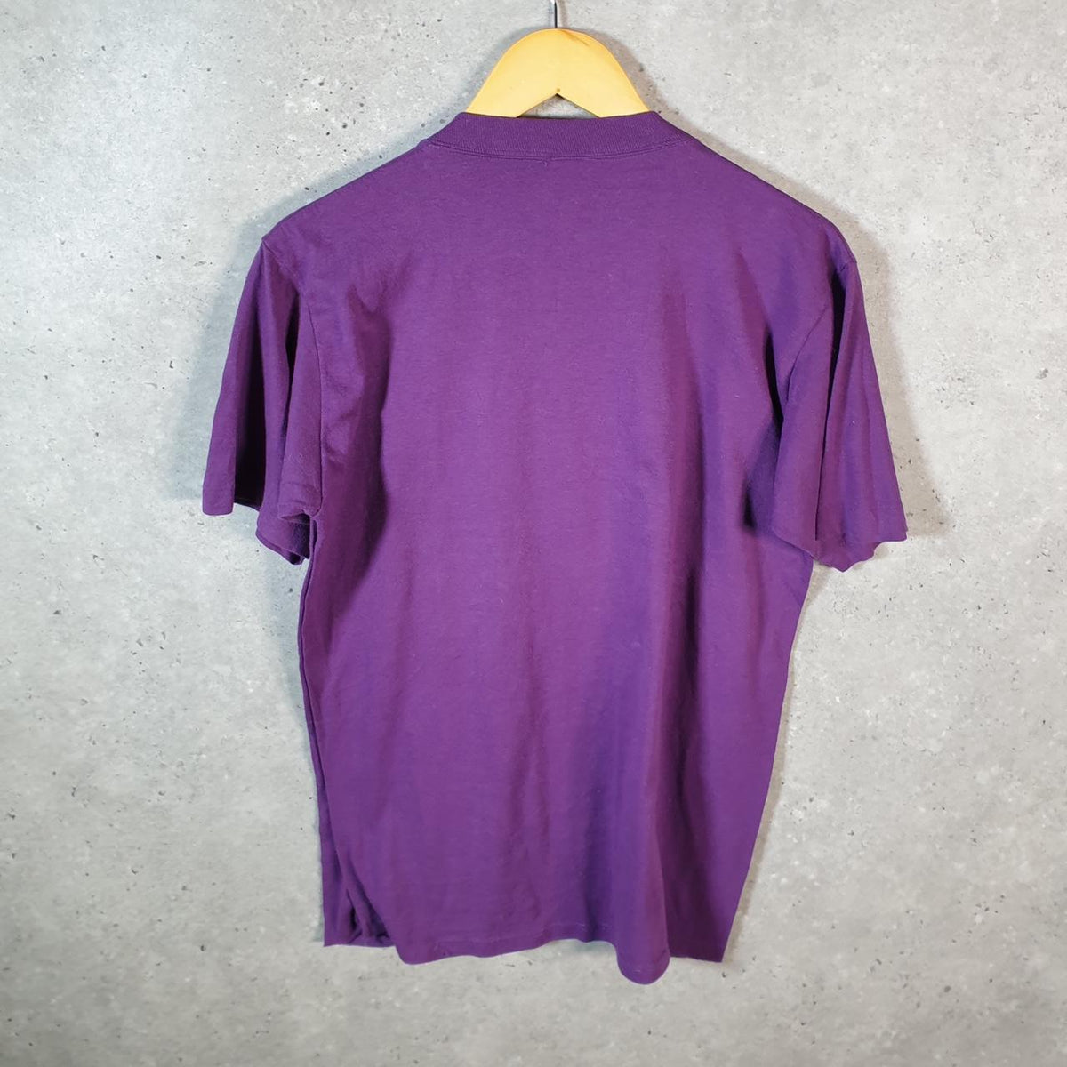 Vintage Beat Prep Eagle USA 90s Single Stitch T Shirt Men’s Small Purple C9404