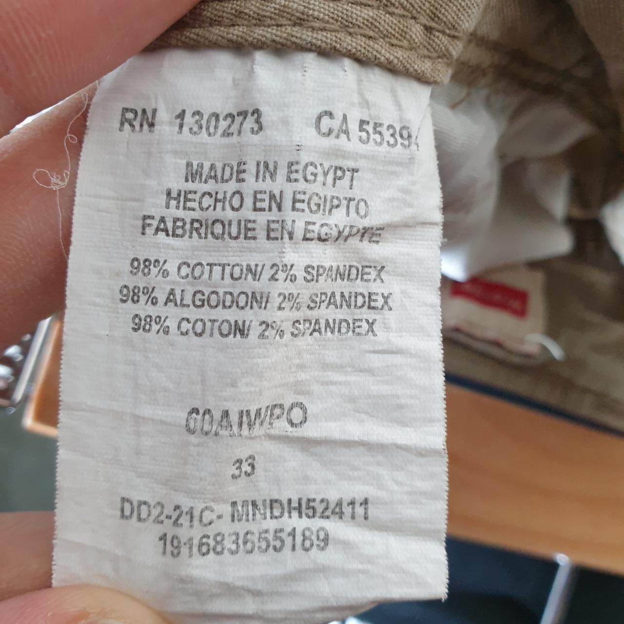 Vintage Wrangler Chino Shorts Jorts Cargo Men’s W33 Brown Baggy Cotton