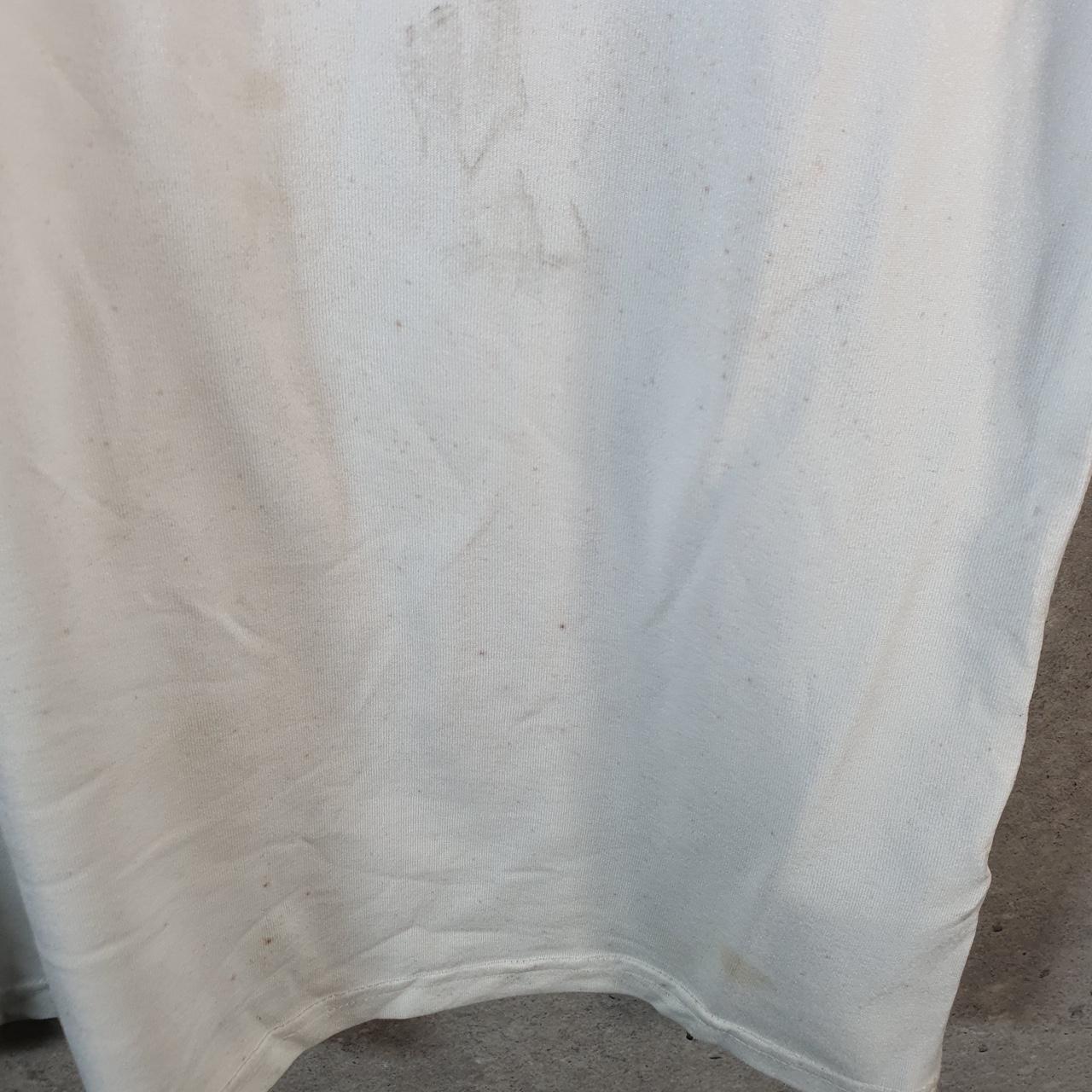 Vintage Nike Fit Dry T Shirt Womens Large White Sports Swoosh Athletic