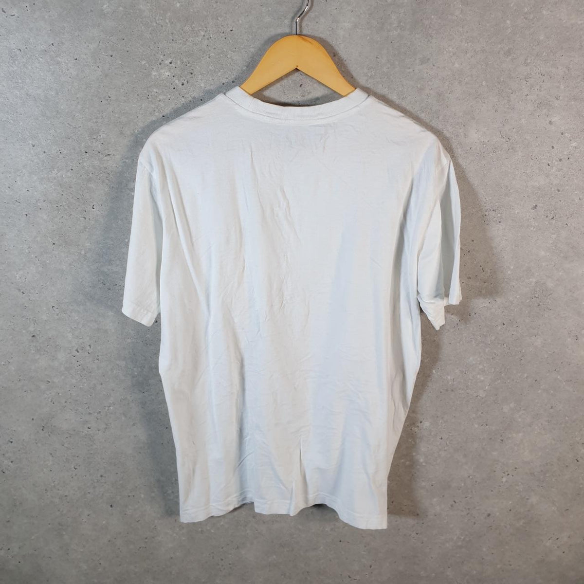 Vintage Gap T Shirt Men’s Medium White Standard Fit Casual Blank