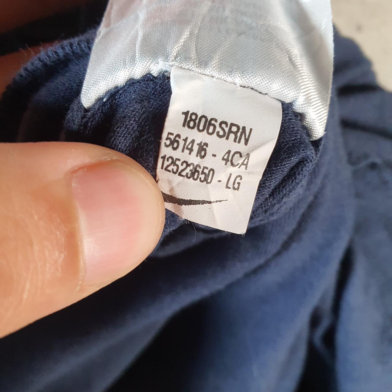 Vintage Nike T Shirt Men’s Large Navy Blue Logo Swoosh Athletic