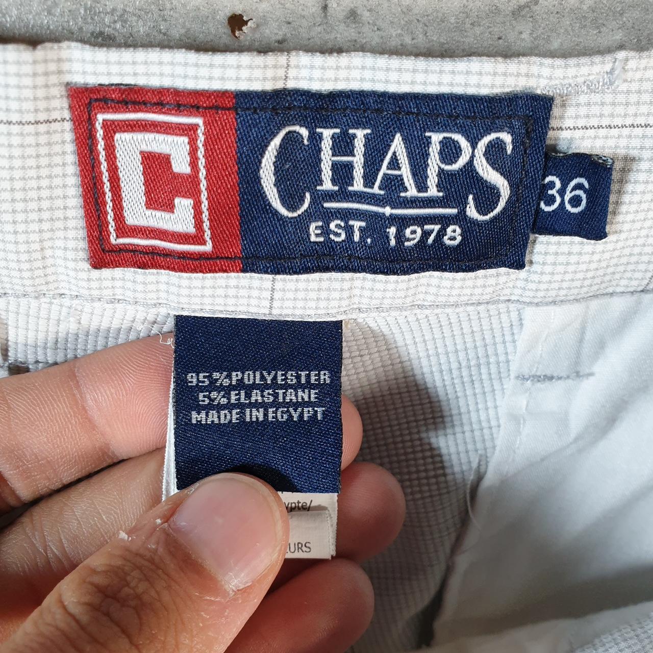 Vintage Chaps Ralph Lauren Polo Shorts Jorts Cargo Men’s W36 Checkered Baggy Cotton