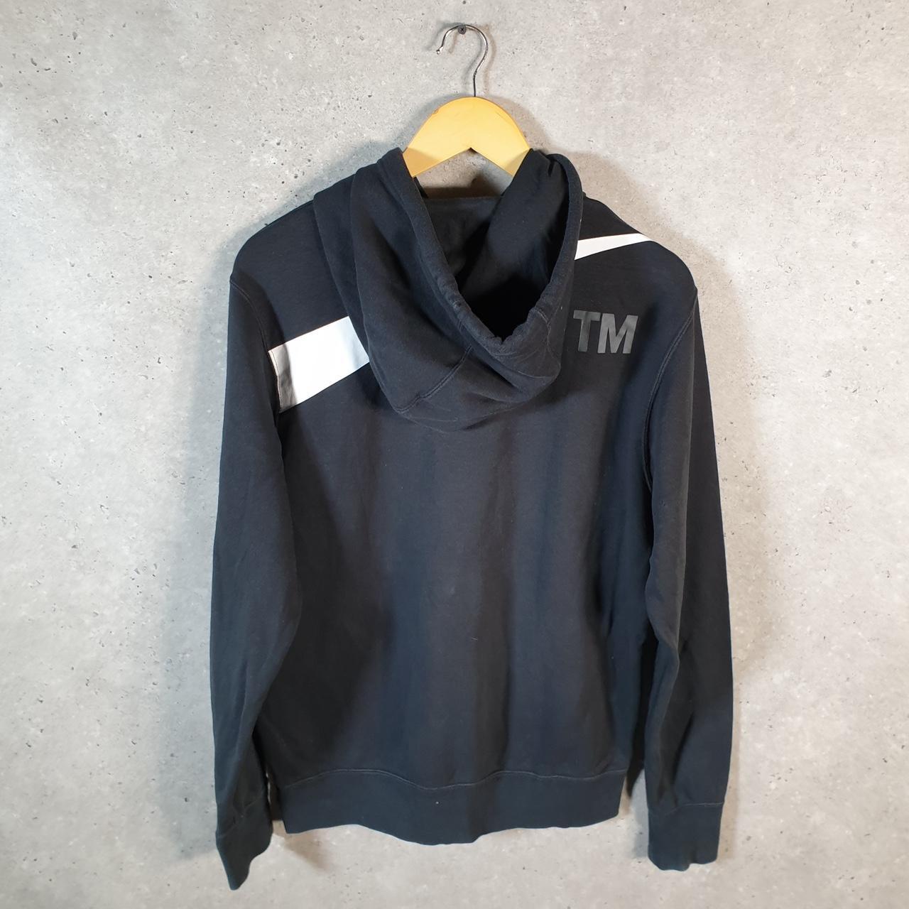 Vintage Nike Big Print TM Hoodie Men’s Small Black Pullover