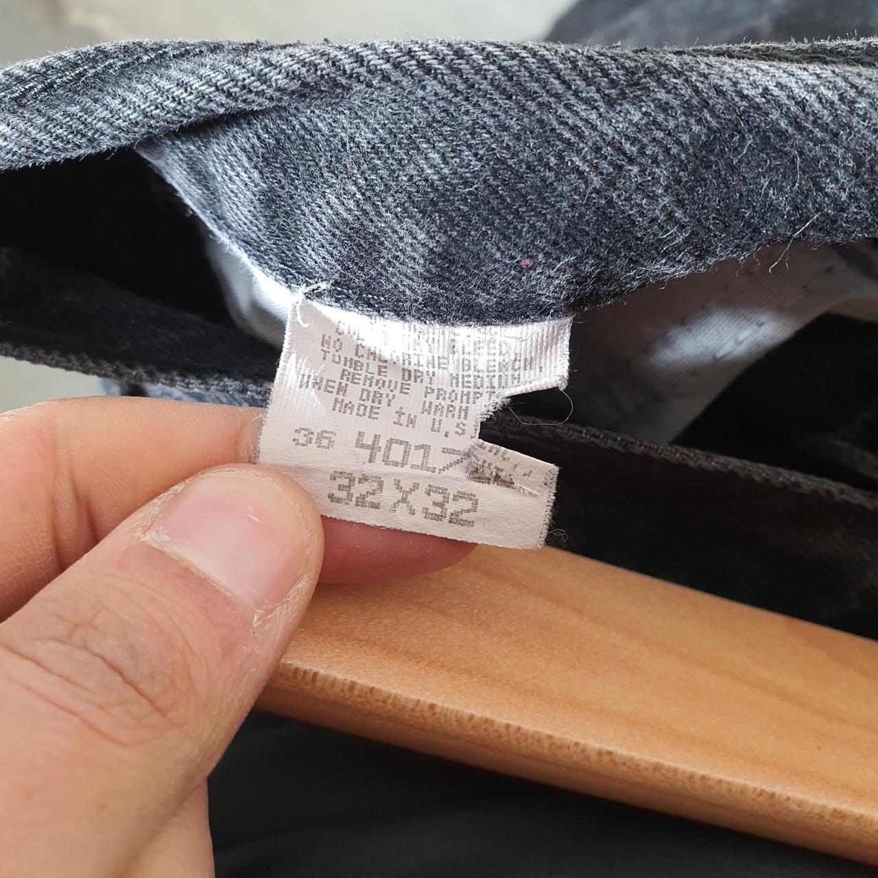 Vintage Boss Baggy Y2K Hip Hop Jeans Mens W32 Grey Denim Wide Leg Big Fish Vintage