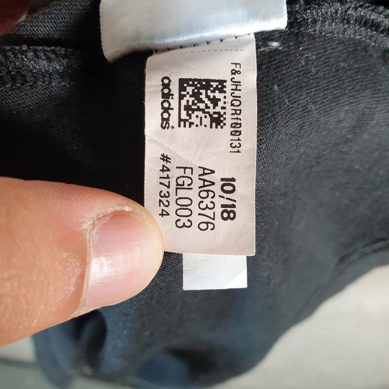 Vintage Adidas Go To Tee T Shirt Womens XL Black Three Stripes Logo Athletic