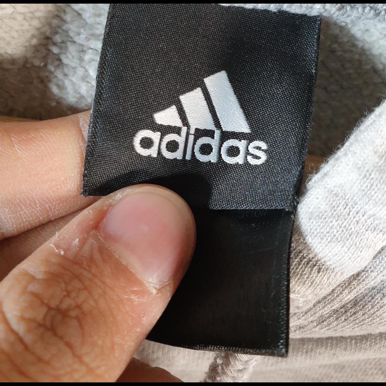 Vintage Adidas USF Football Graphic Hoodie Men’s Large Grey Pullover Baggy
