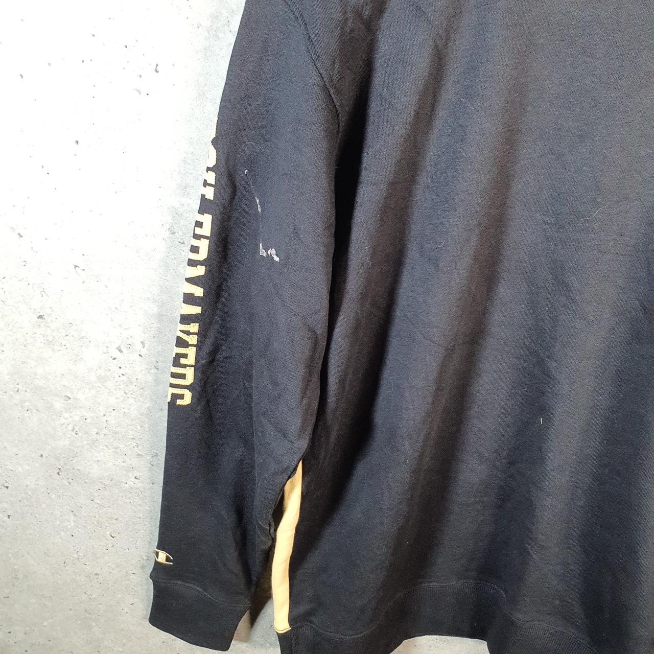 Vintage Champion Purdue Boilermakers Sweatshirt Mens Medium Black USA Embroidered