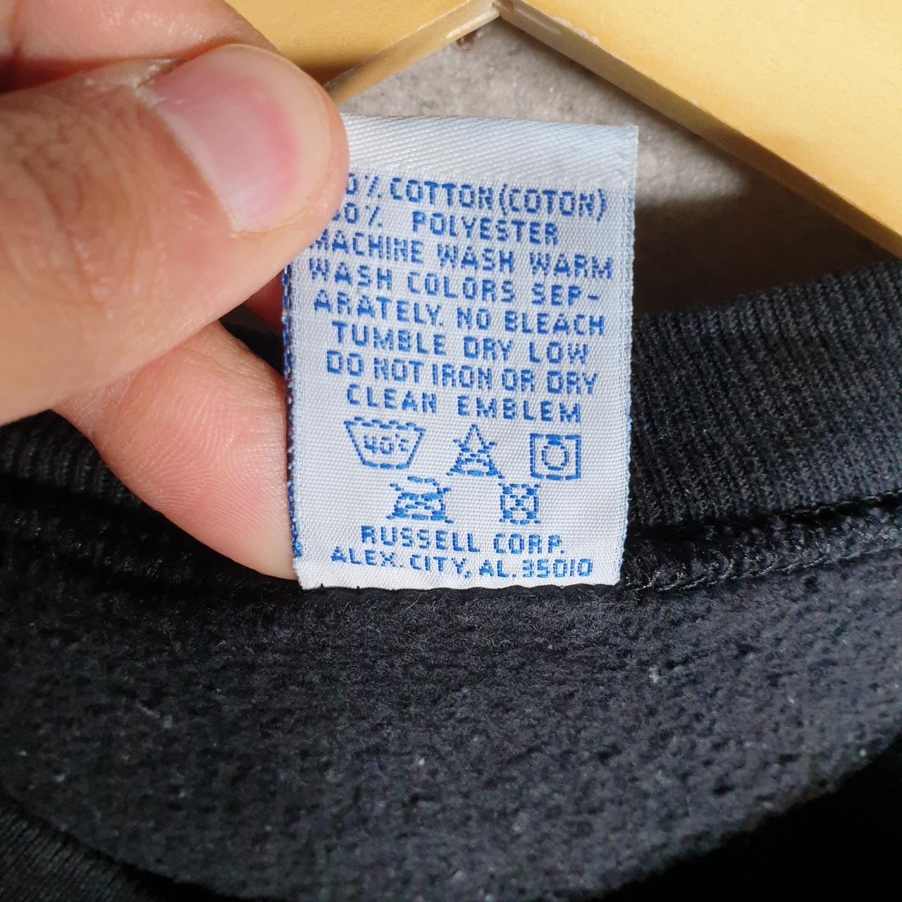 Vintage Russell Athletic UNC Chapel Hill USA Sweatshirt Men’s Medium Black Pullover