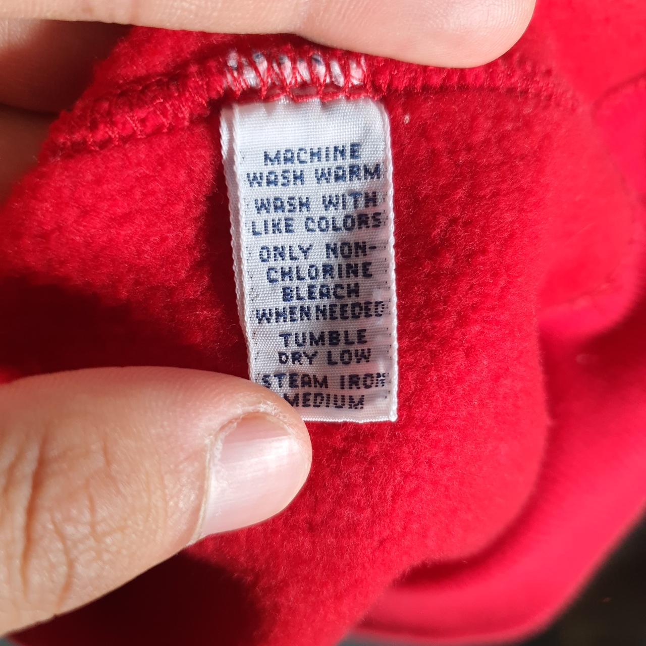 Vintage Ralph Lauren Polo Dog Puppy Sweatshirt Men’s Large Red Boxy Baggy Cotton Pullover Pony