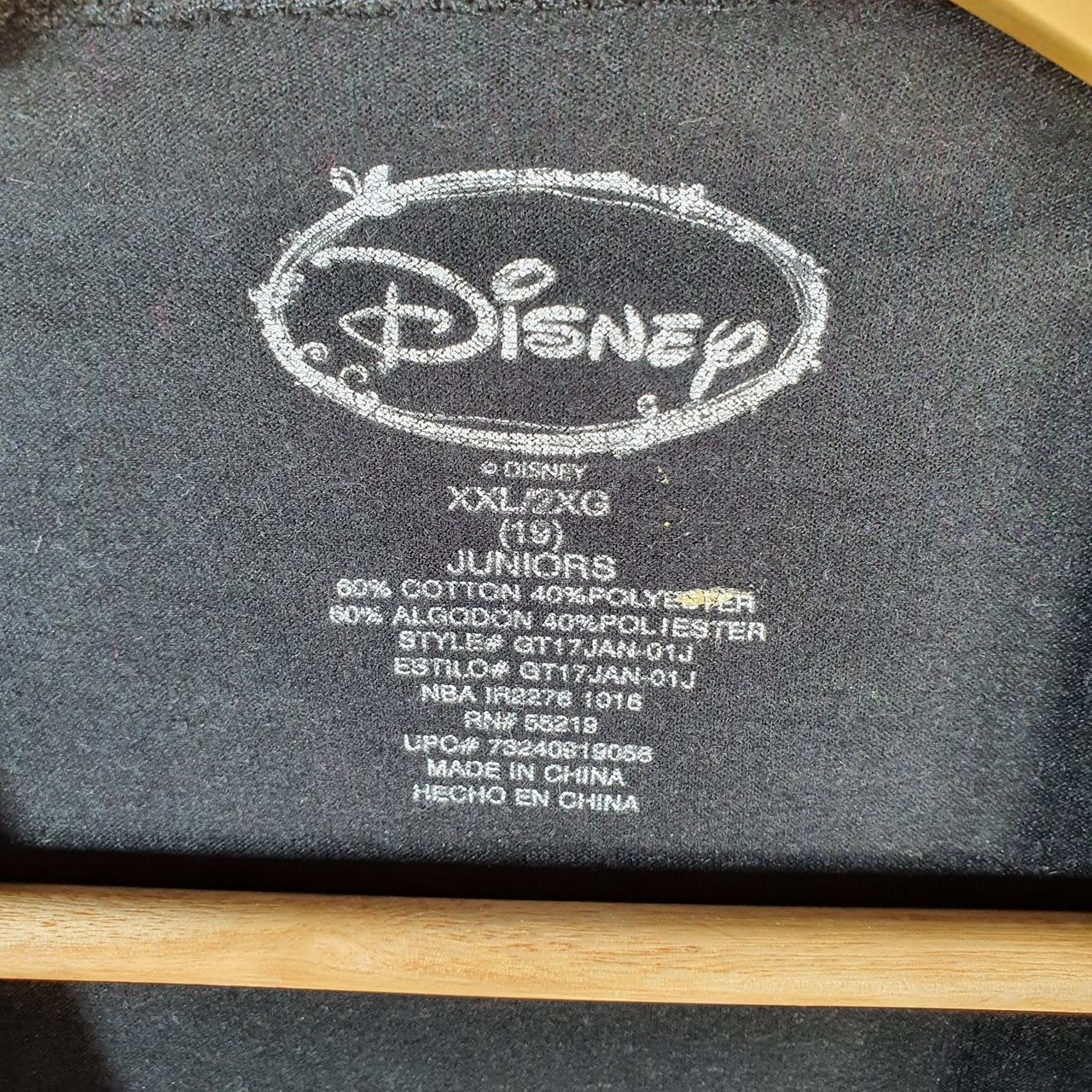 Vintage Disney Land Mickey Mouse T Shirt Girls 2XL Black Logo Graphic Cartoon