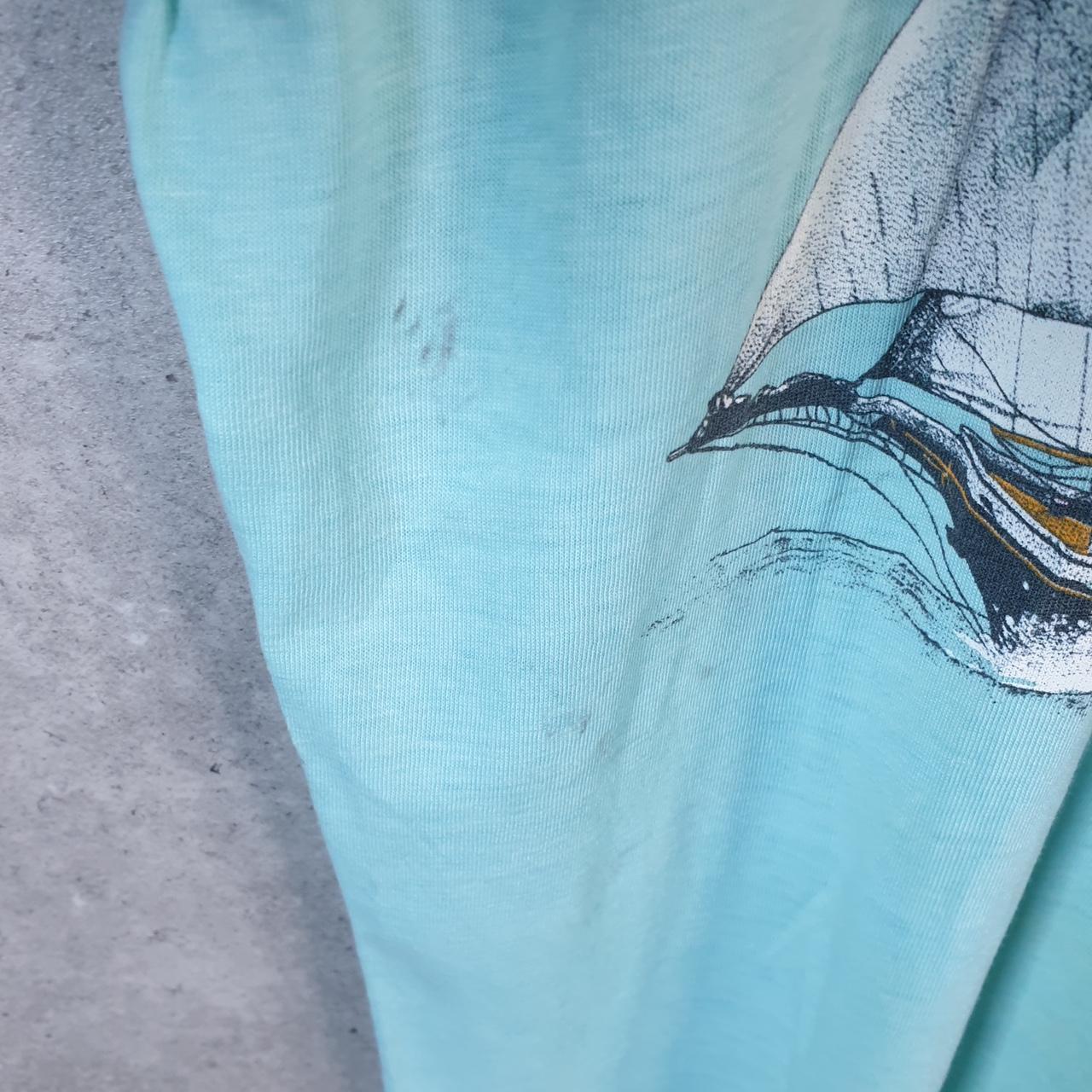 Vintage Key West Sailing Surfing USA Single Stitch T Shirt Men’s Large Blue