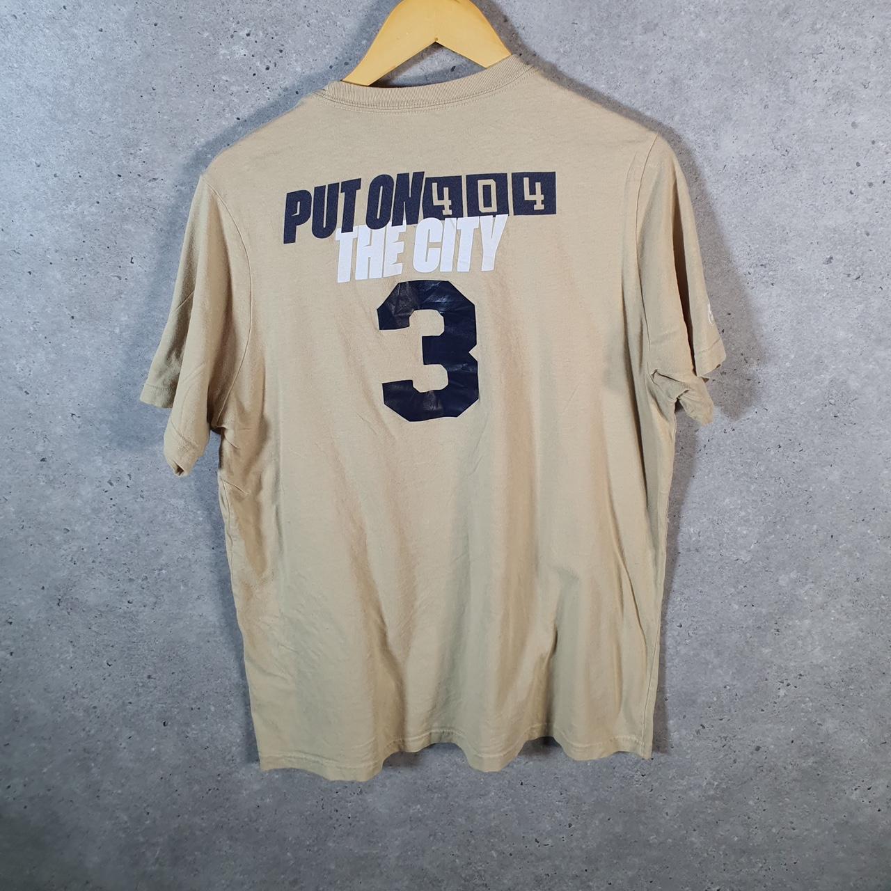 Vintage Adidas Amplifier Retro T Shirt Men’s Large Yellow Three Stripes Logo