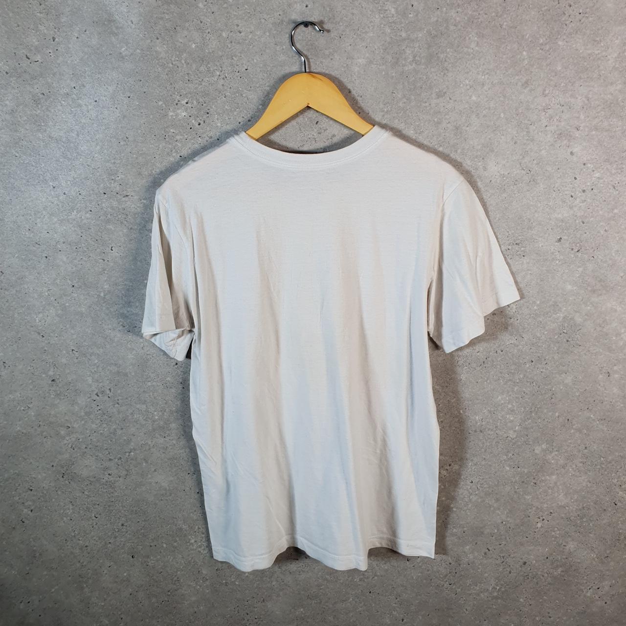 Vintage Nike Just Do It Spellout T Shirt Shirt Men’s Small White Swoosh Logo Athletic C9738