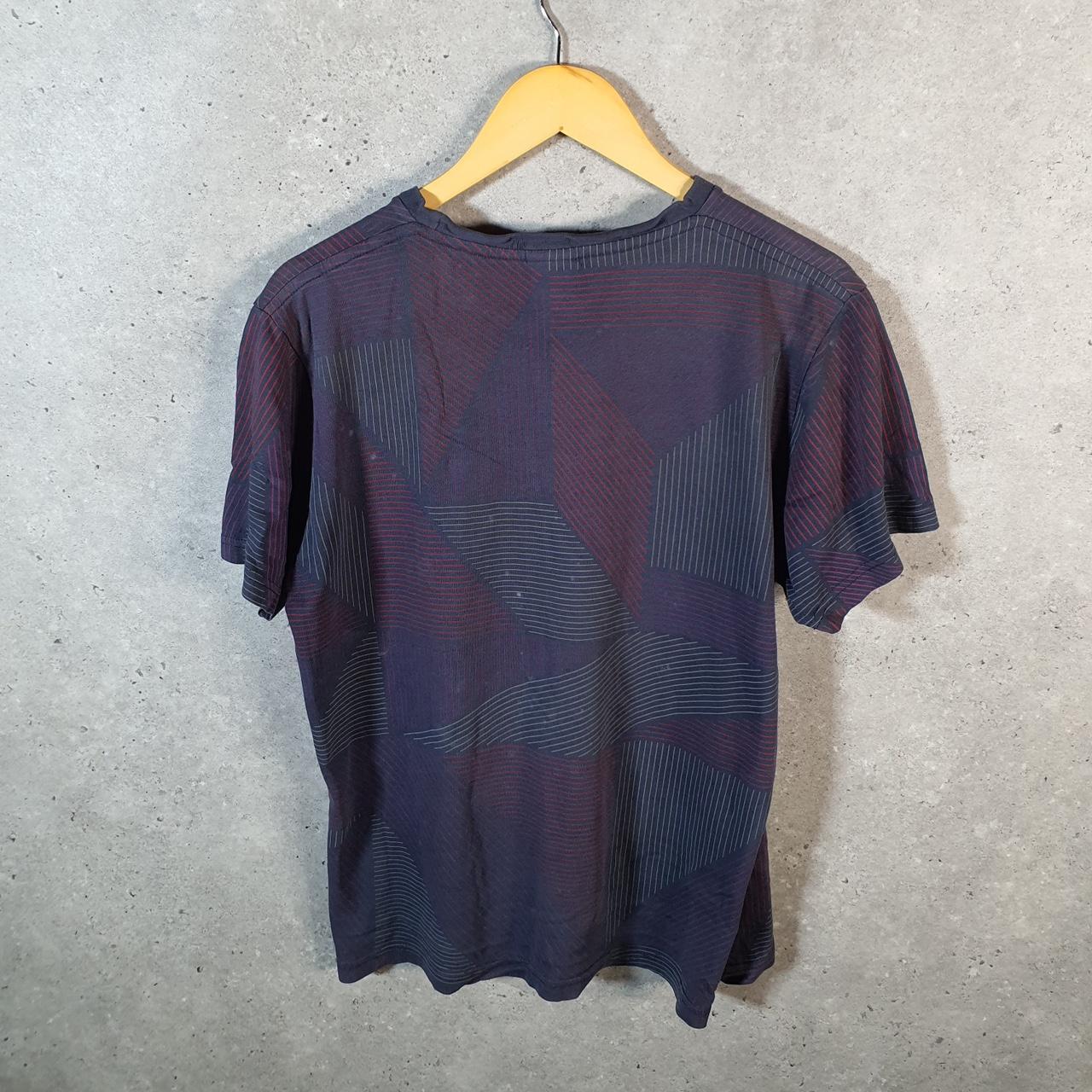 Vintage Nike 90s Embroidered T Shirt Men’s Medium Casual Blue Swoosh Athletic