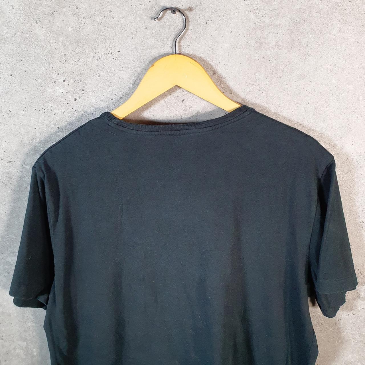 Vintage Ralph Lauren Polo Sport T Shirt Men’s Large Black Custom Fit Embroidered Pony C8692