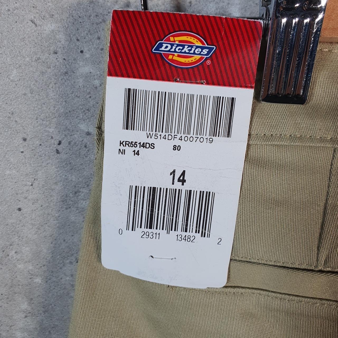 Vintage Dickies Baggy Chino Shorts Jorts Cargo Womens W28 Brown Classic Fit