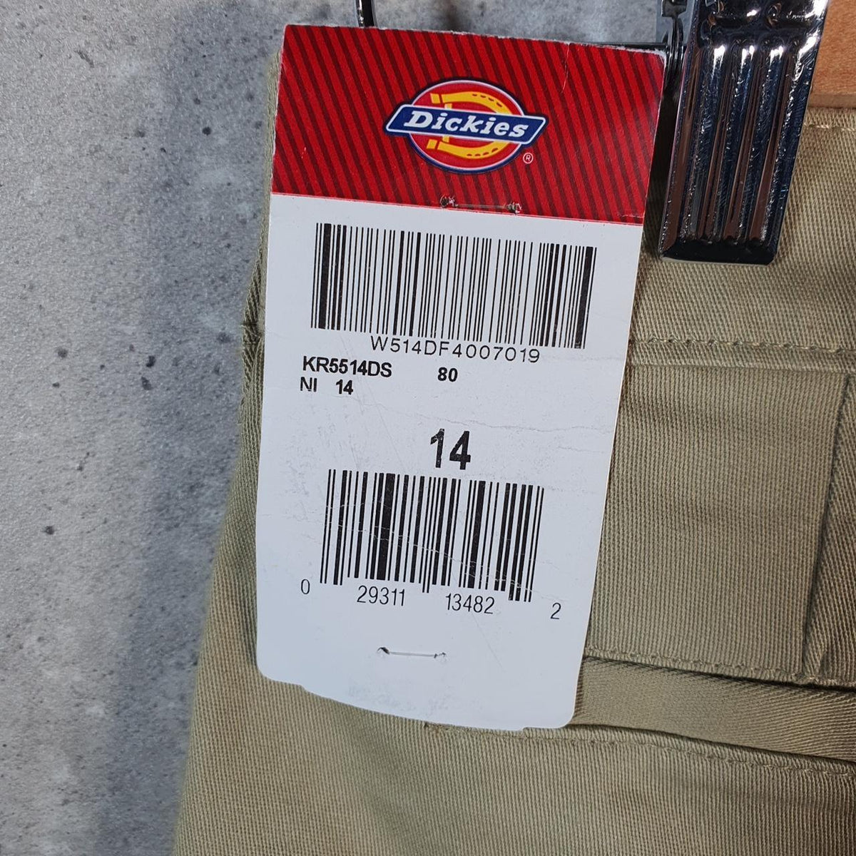 Vintage Dickies Baggy Chino Shorts Jorts Cargo Womens W28 Brown Classic Fit