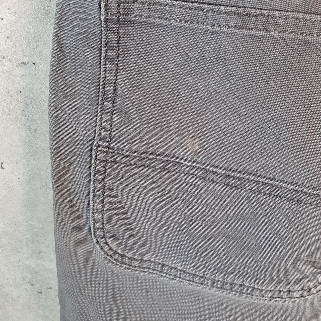 Vintage Carhartt Baggy Carpenter Shorts Jorts Cargo Men’s W36 Grey Relaxed Fit Workwear A4878