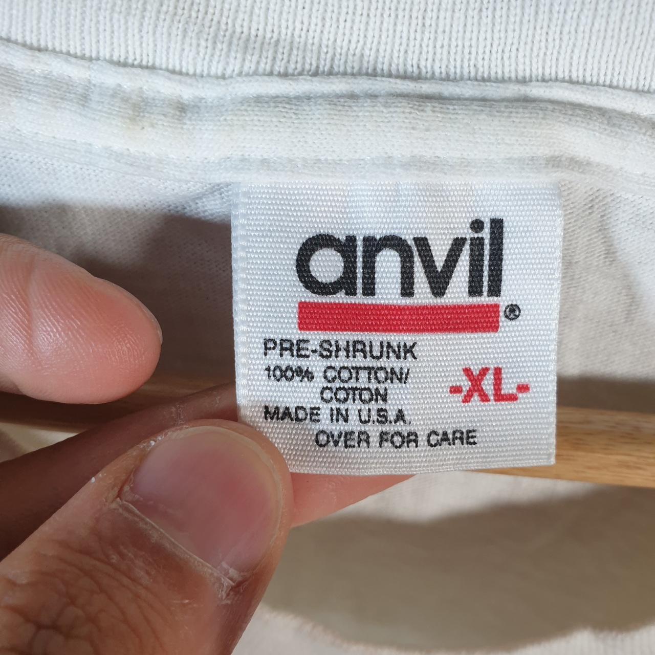 Vintage Anvil Fast Trac Las Vegas Graphic 90s USA Single Stitch T Shirt Men’s XL White