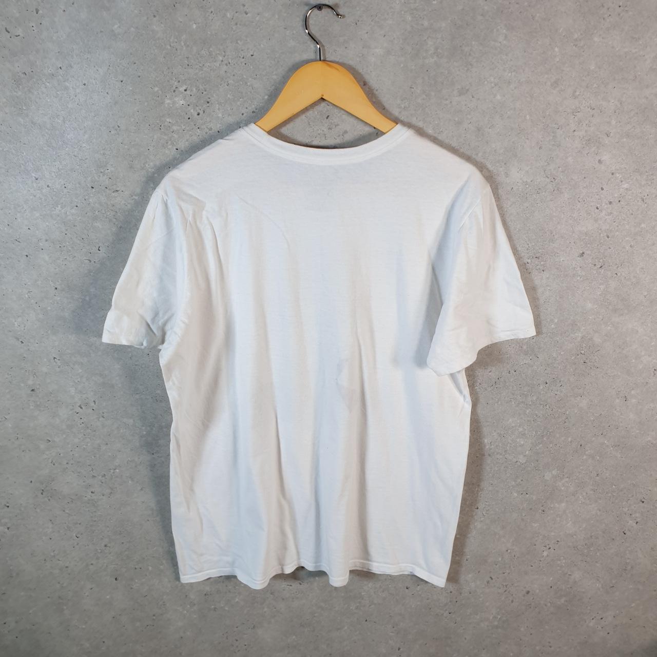 Vintage Nike No Pain No Power T Shirt Shirt Men’s Large White Logo Athletic C9951