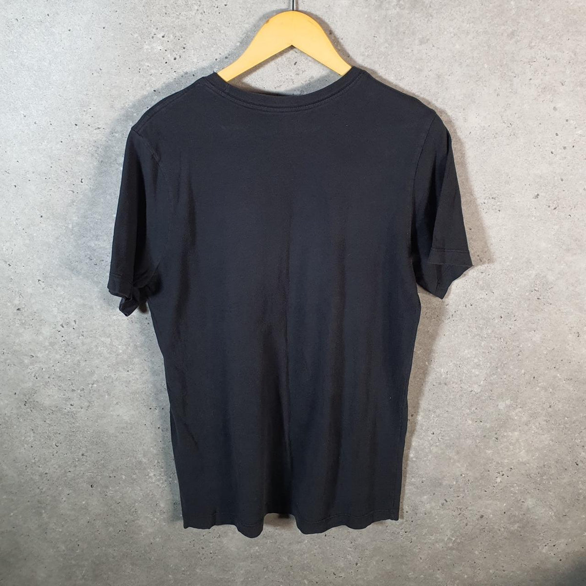 Vintage Nike Basketball Hoops T Shirt Men’s Medium Black Logo Swoosh Athletic