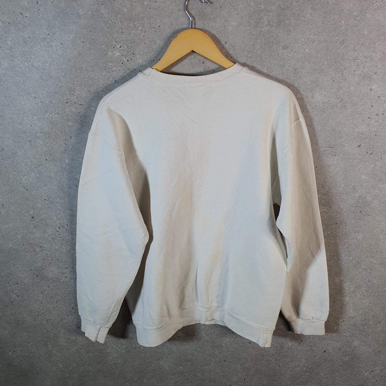 Vintage Maze 1994 Love Without Boundaries Sweatshirt Mens Small White Pullover USA