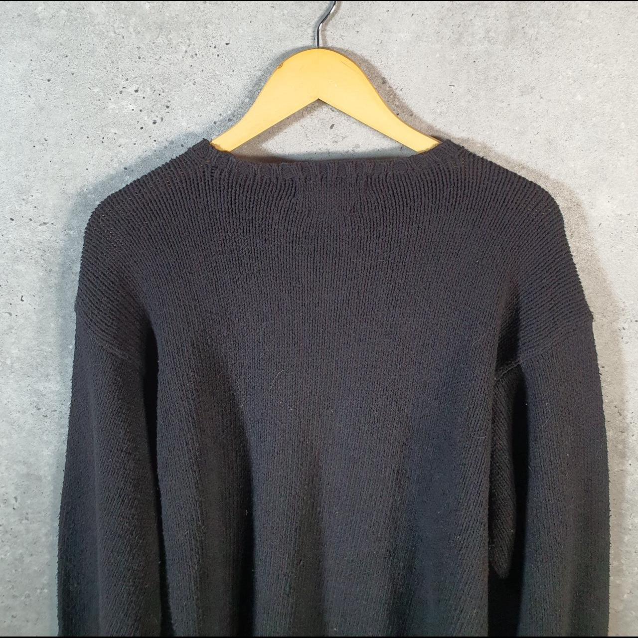 Vintage Ralph Lauren Polo Heavyweight Sweatshirt Men’s Large Black Pullover Pony C8847