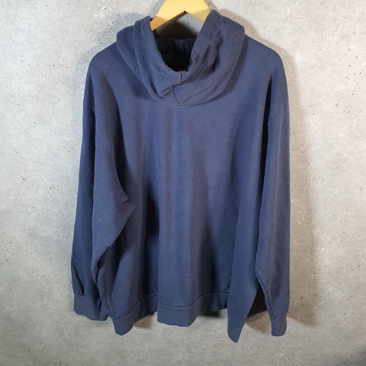 Vintage Dickies Workwear Embroidered Hoodie Men’s 2XL Navy Blue Y2K Pullover