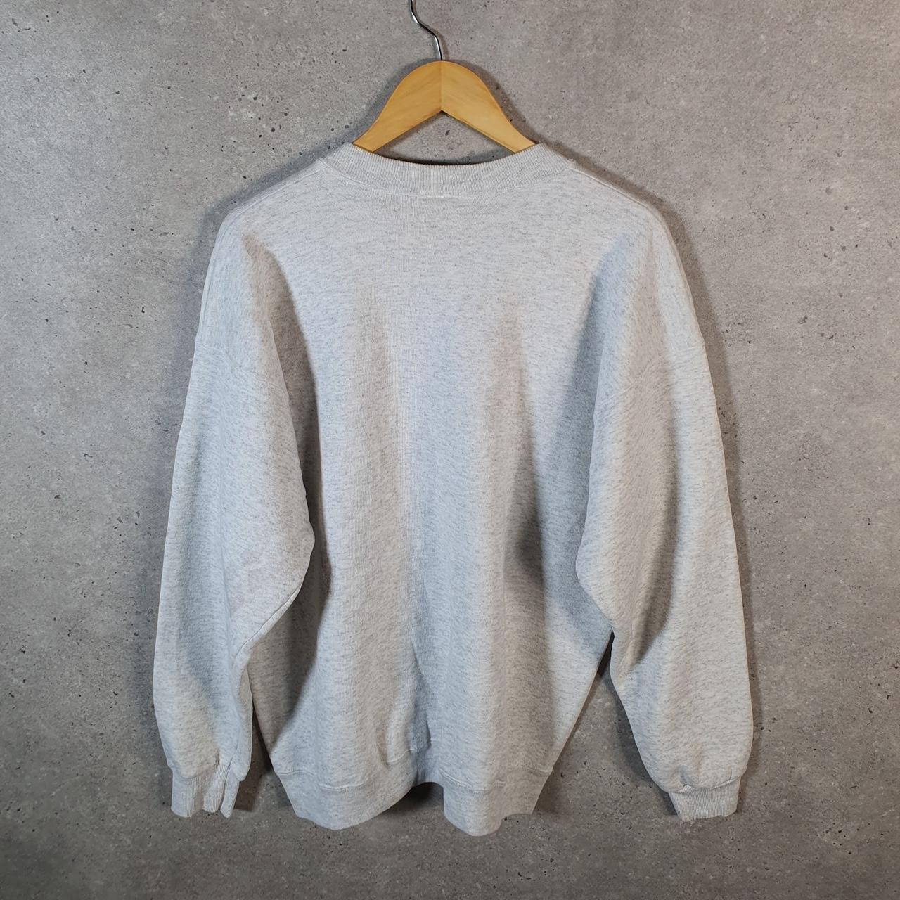 Vintage Lee Heavyweight Sweatshirt Men’s XL Grey Cheerleader Parent Baggy