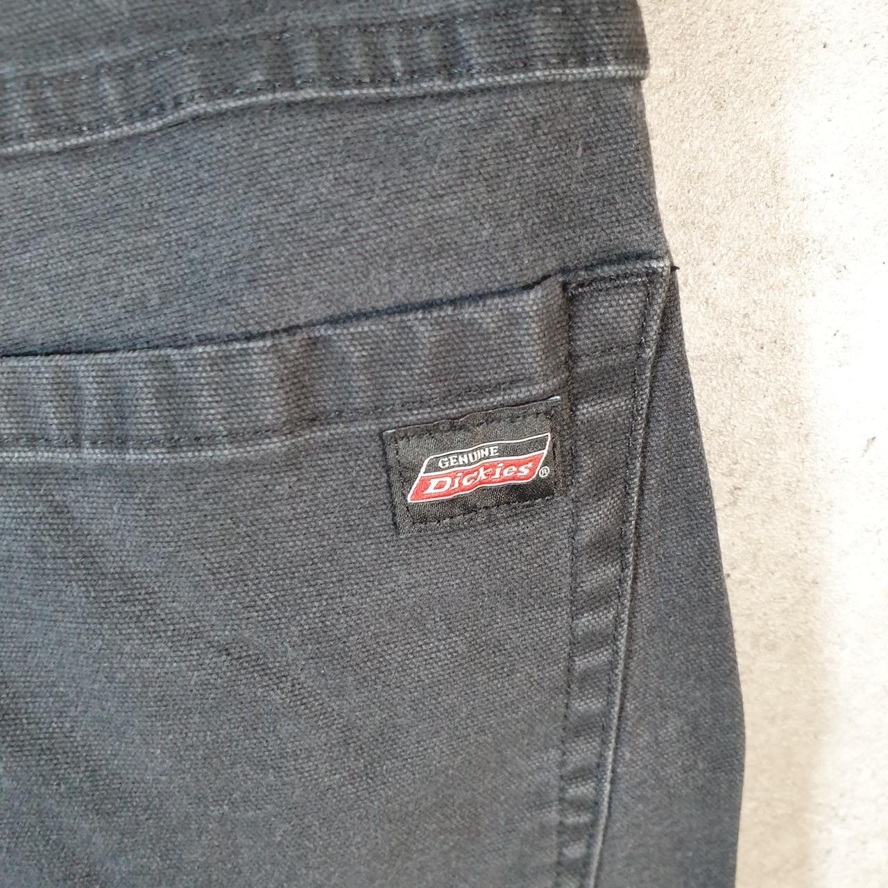 Vintage Dickies Baggy Chino Shorts Jorts Cargo Mens W30 Denim Grey Relaxed Fit