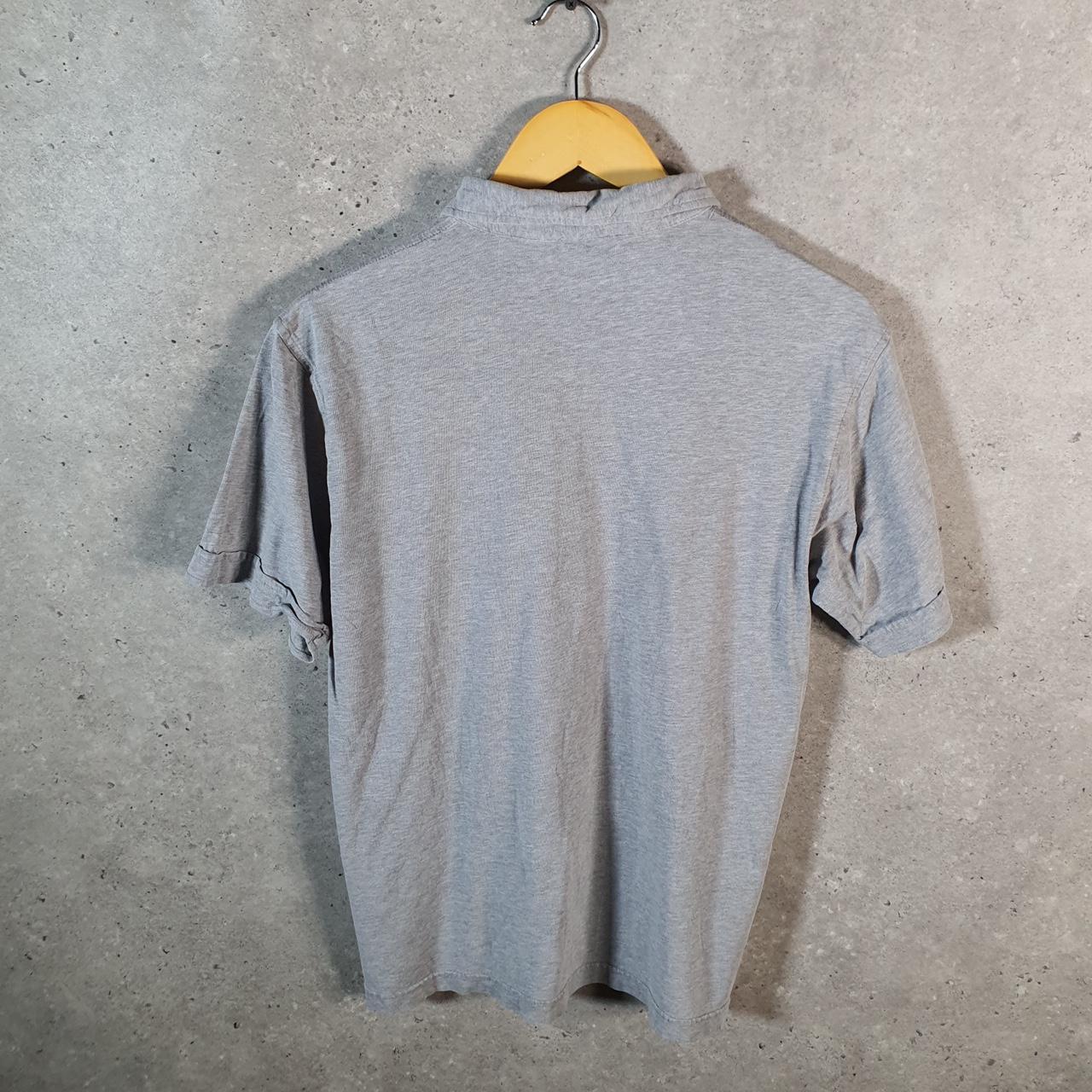 Vintage Nike 90s USA Golf Polo Shirt Men’s Medium Grey Embroidered Logo