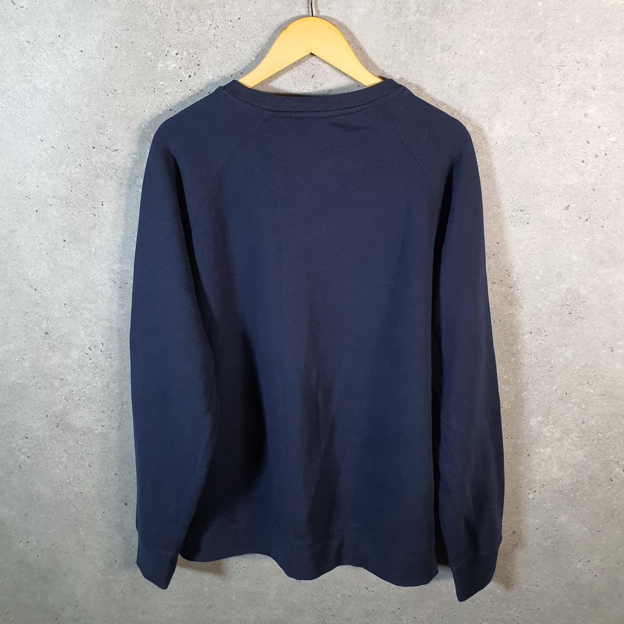 Vintage Russell Athletic Premium Fleece Sweatshirt Men’s XL Navy Blue Pullover Baggy