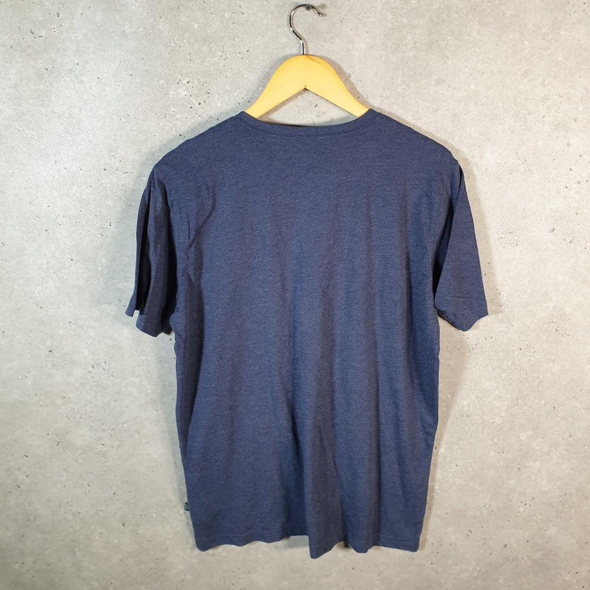 Vintage Puma Spellout T Shirt Men’s Medium Blue Logo Athletic C9875